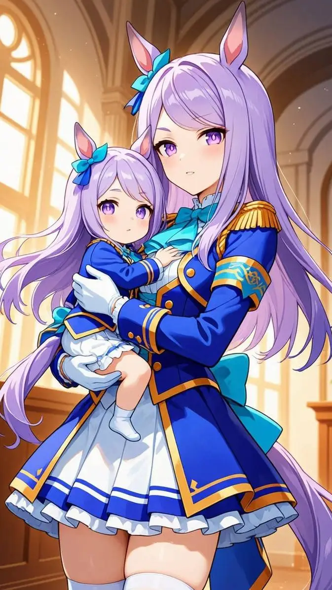 ai character: Mejiro Mcqueen background