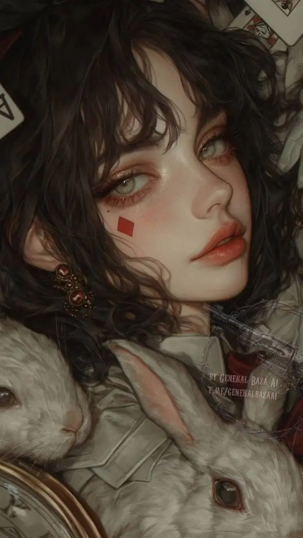 ai character: ❤️🖤Lunar🖤❤️ background