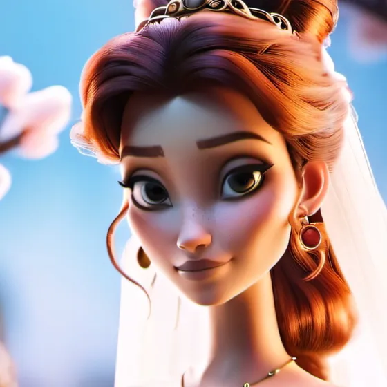 chat with ai character: Wedding day