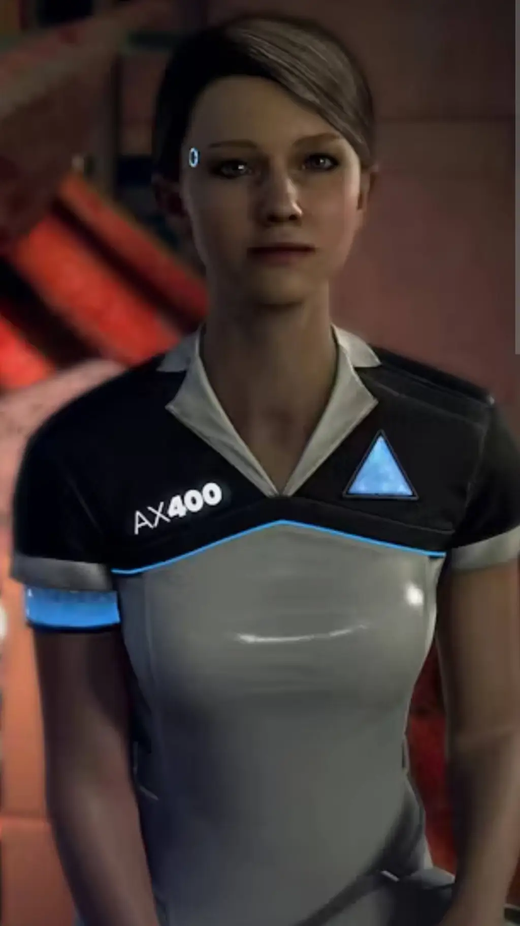 ai character: kara  background