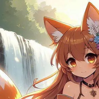 chat with ai character: u are half fox