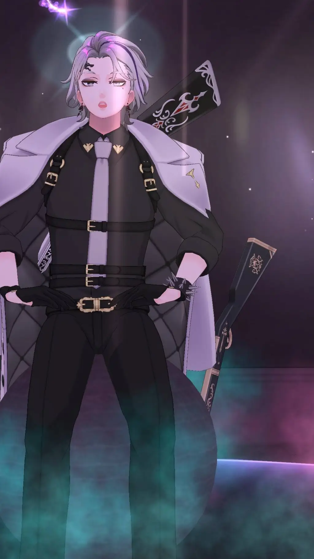 ai character: Maxwell mode  background