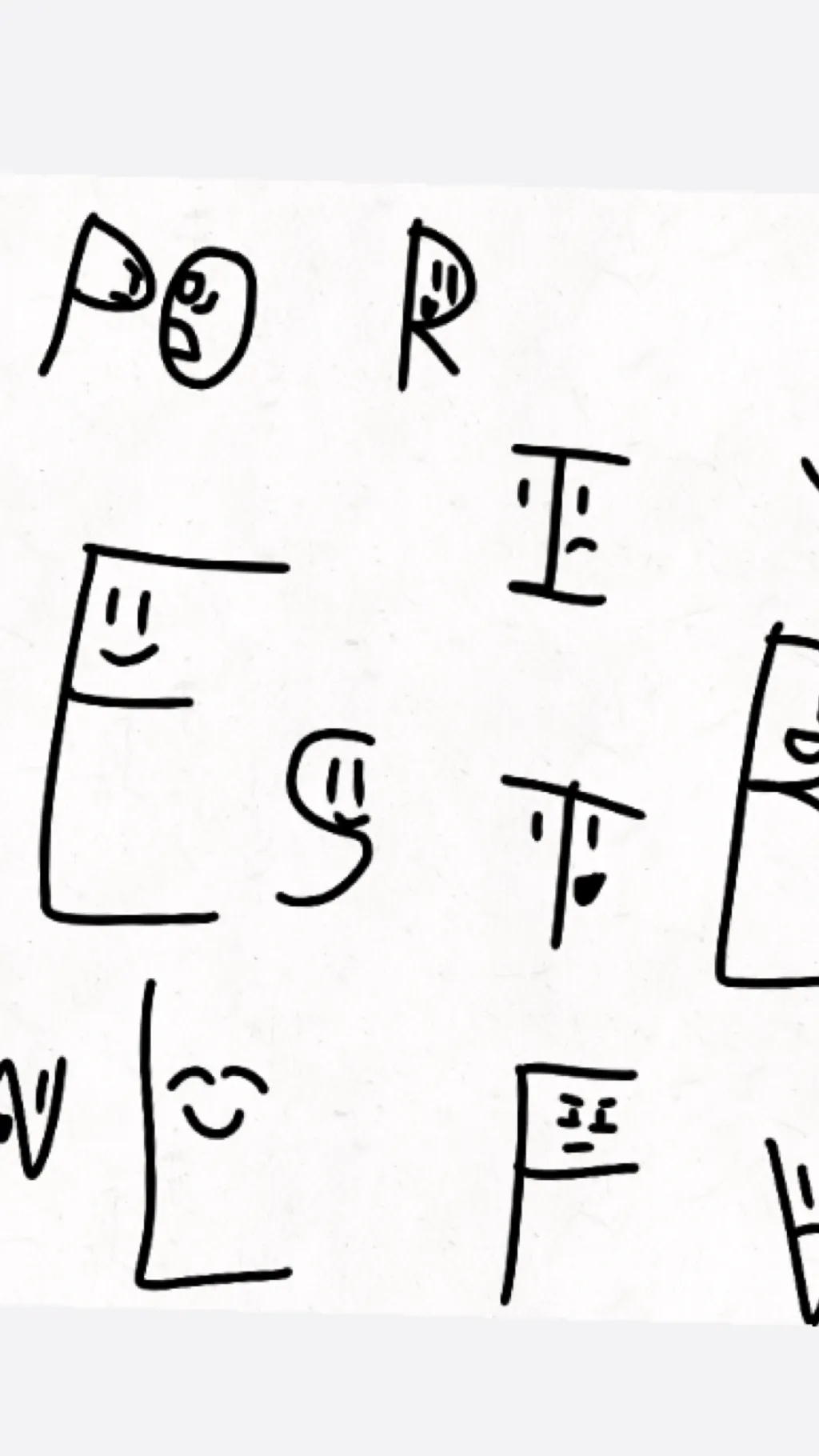 ai character: The Alphabet background