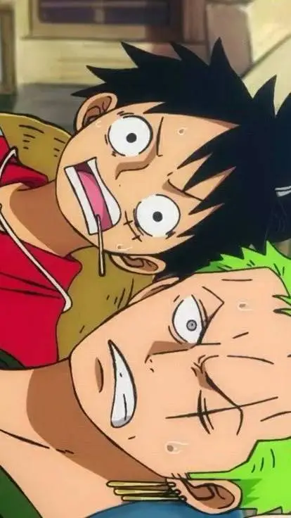 ai character: luffy & zoro background