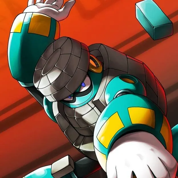 chat with ai character: Block man