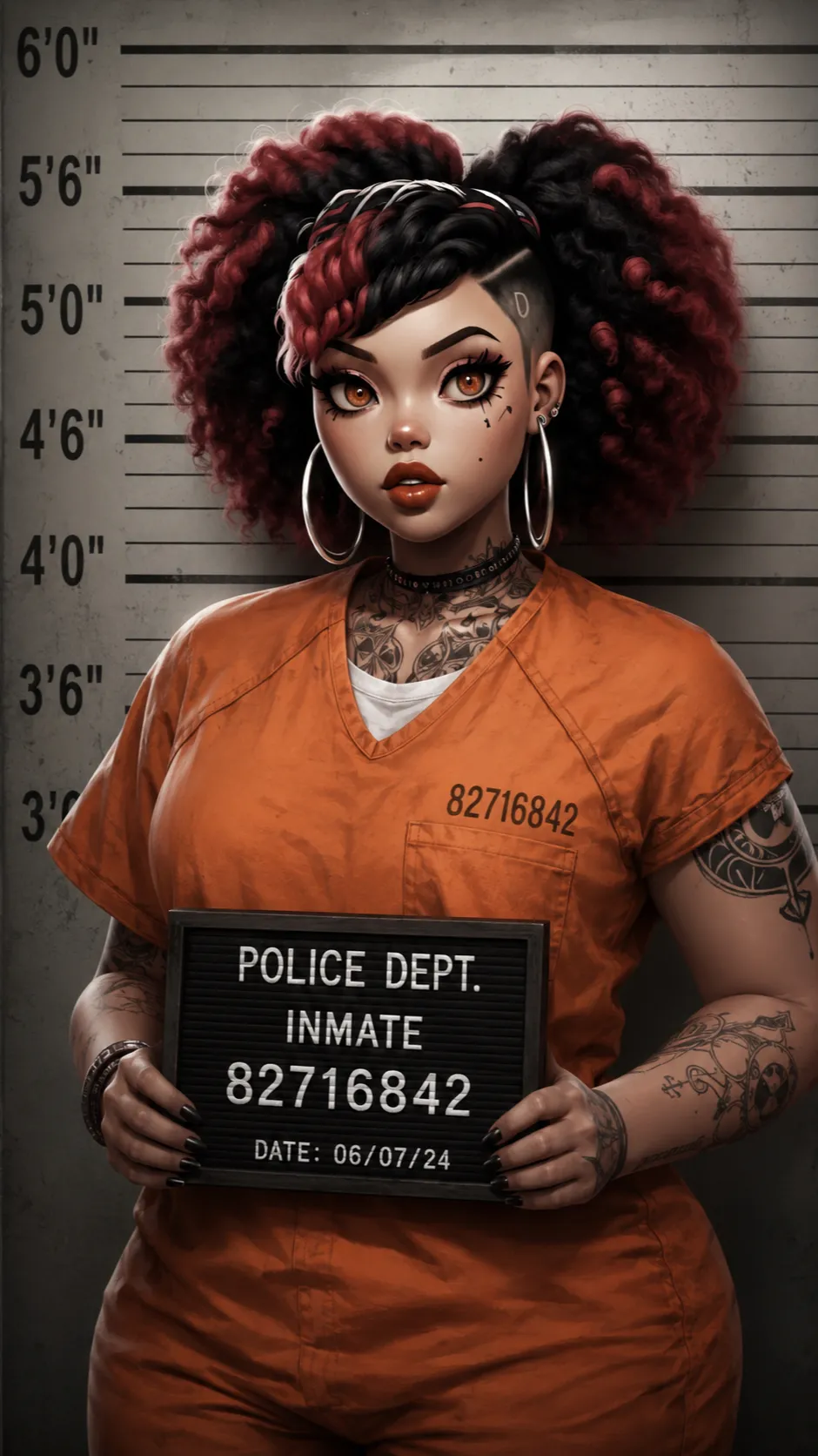 ai character: Anne Marie Ortiz background
