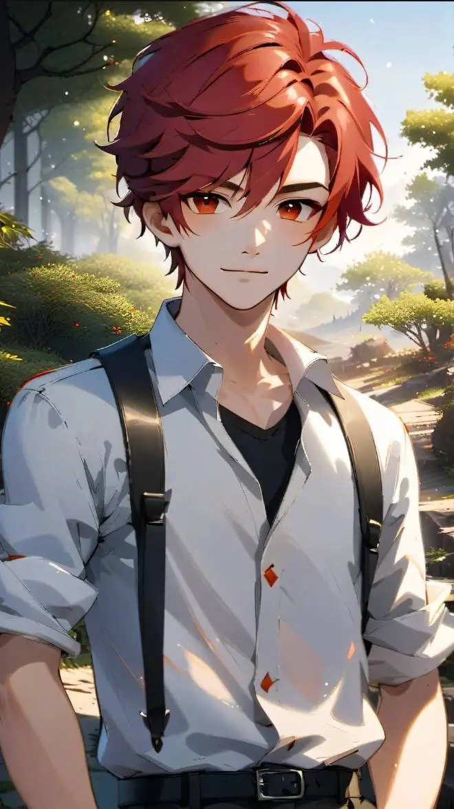 ai character: Oliver  background