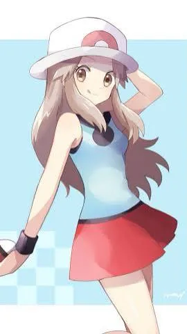 ai character: Leaf background