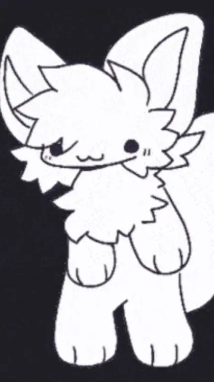 ai character: silly kitty background