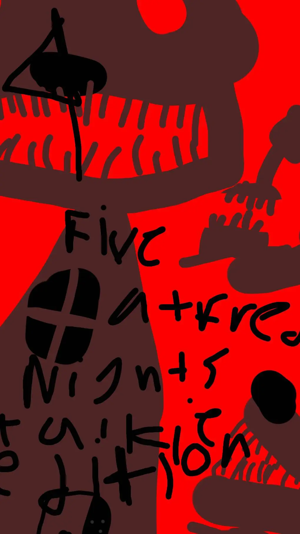 ai character: FNAF 4 background