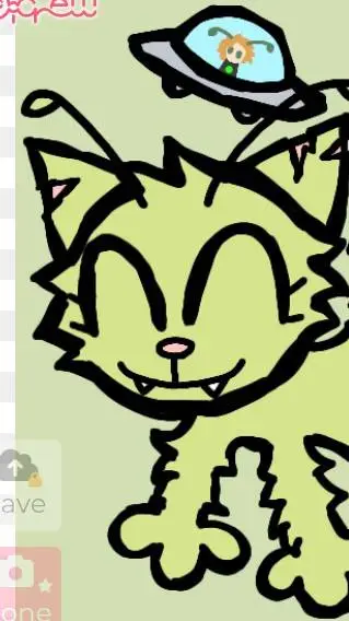 ai character: silly star  background