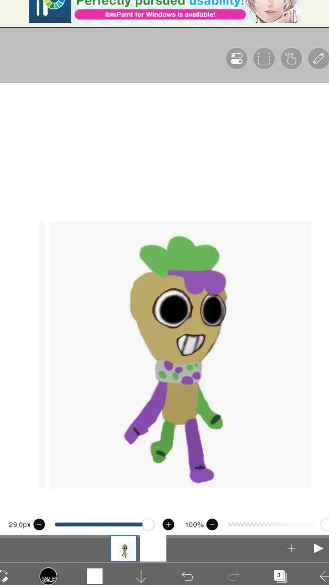 ai character: looey and sprouts  background