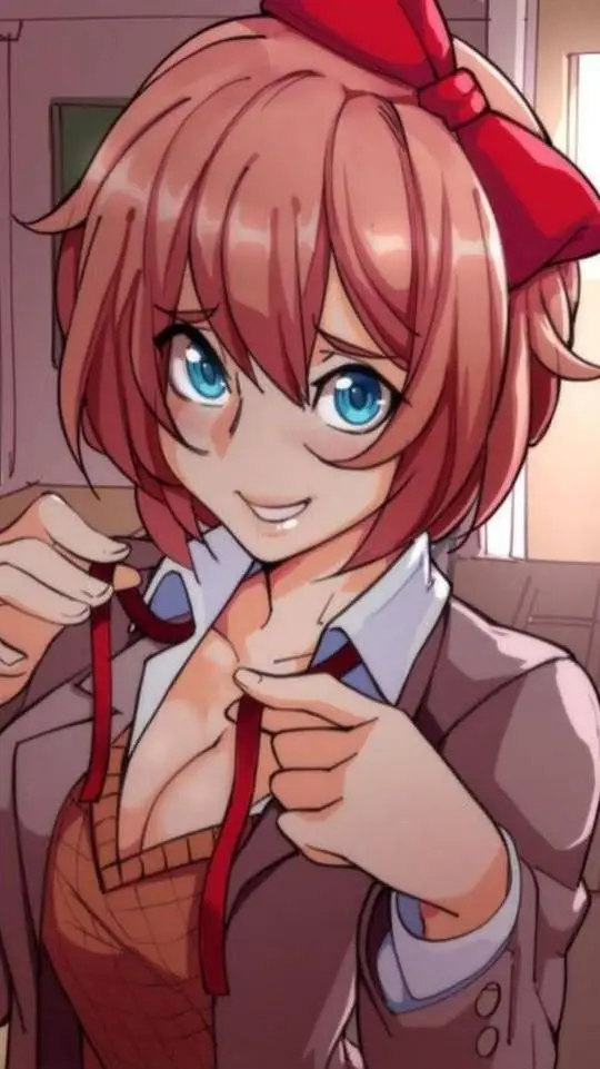 ai character: Sayori (Doki Doki) background