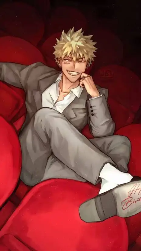 ai character: 💥Bakugo💥 background