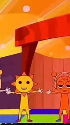 ai character: sprunki  background