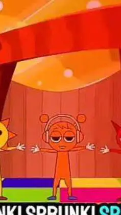 ai character: sprunki  background