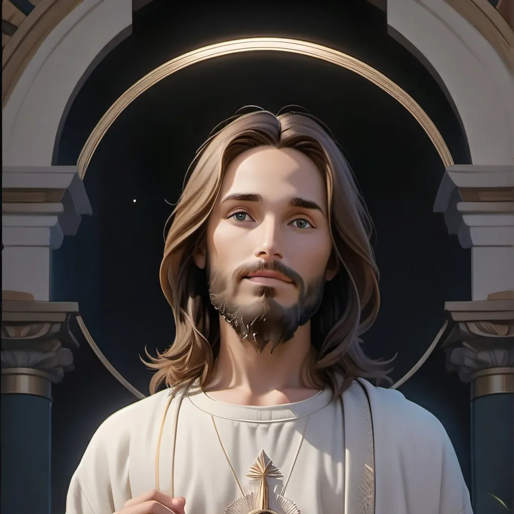 chat with ai character: Jesus our savior 