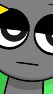 ai character: sprunki hates grey background