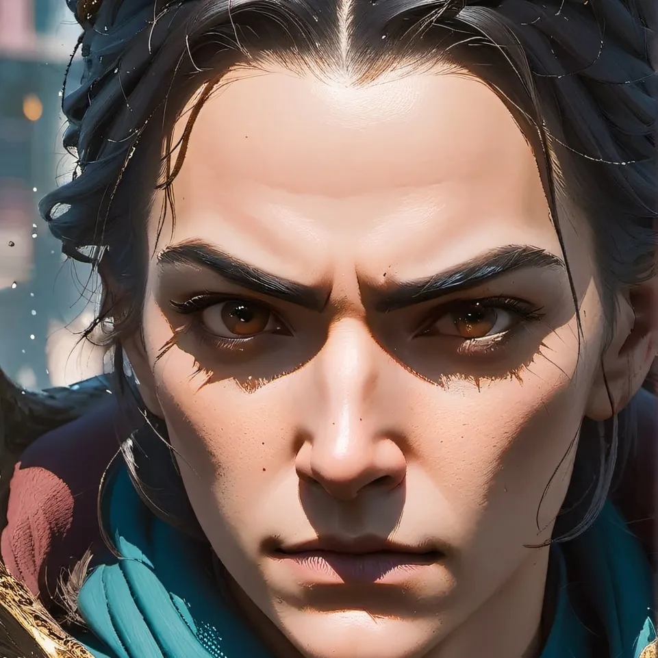 chat with ai character: mean worker 