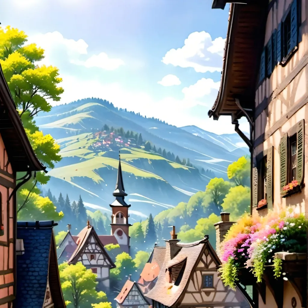 chat with ai character: town