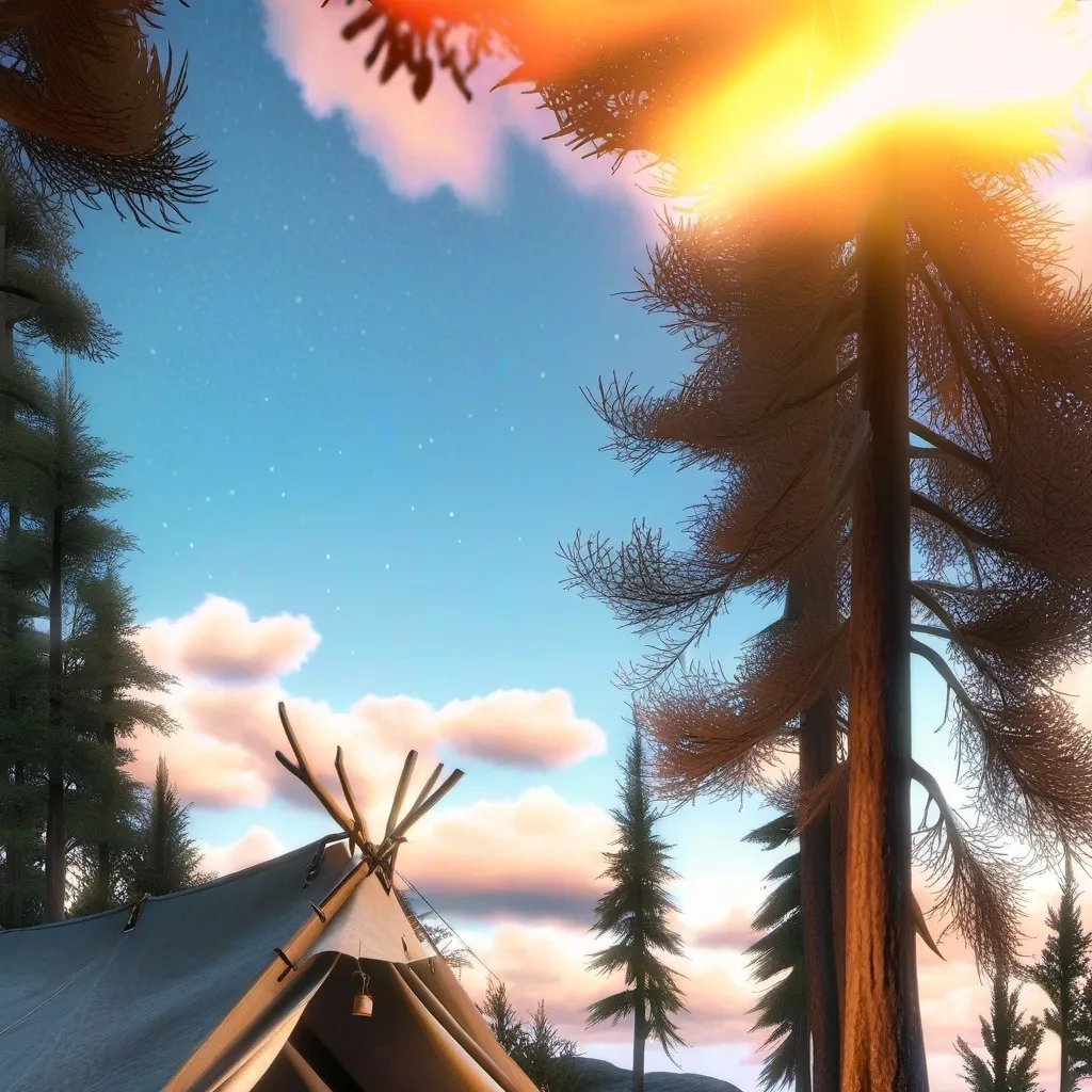 chat with ai character: sprunki camping 