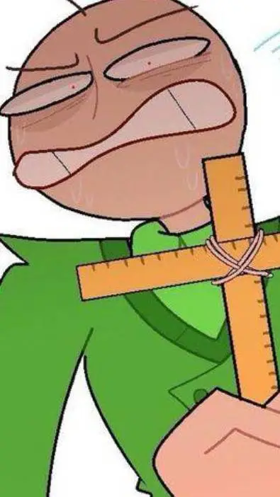 ai character: baldi  background