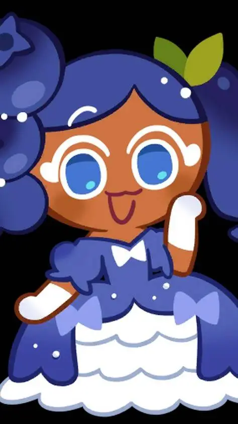 ai character: Blueberry Cookie background