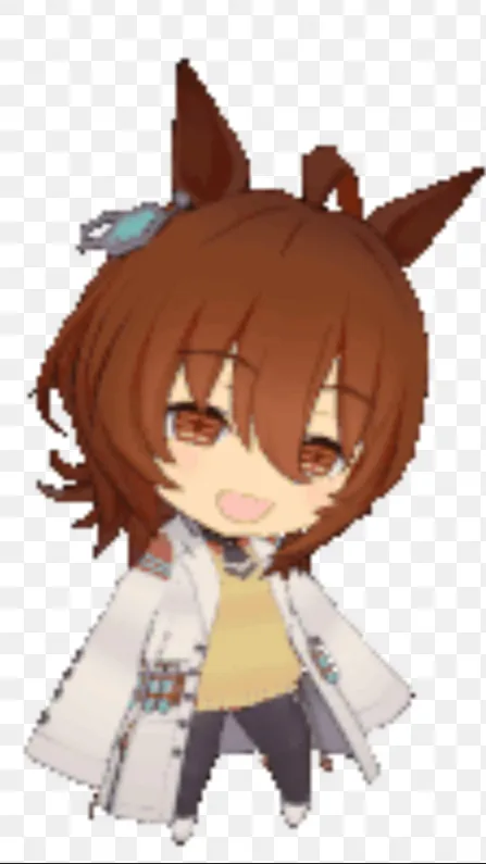 ai character: Pokke x tachyon background