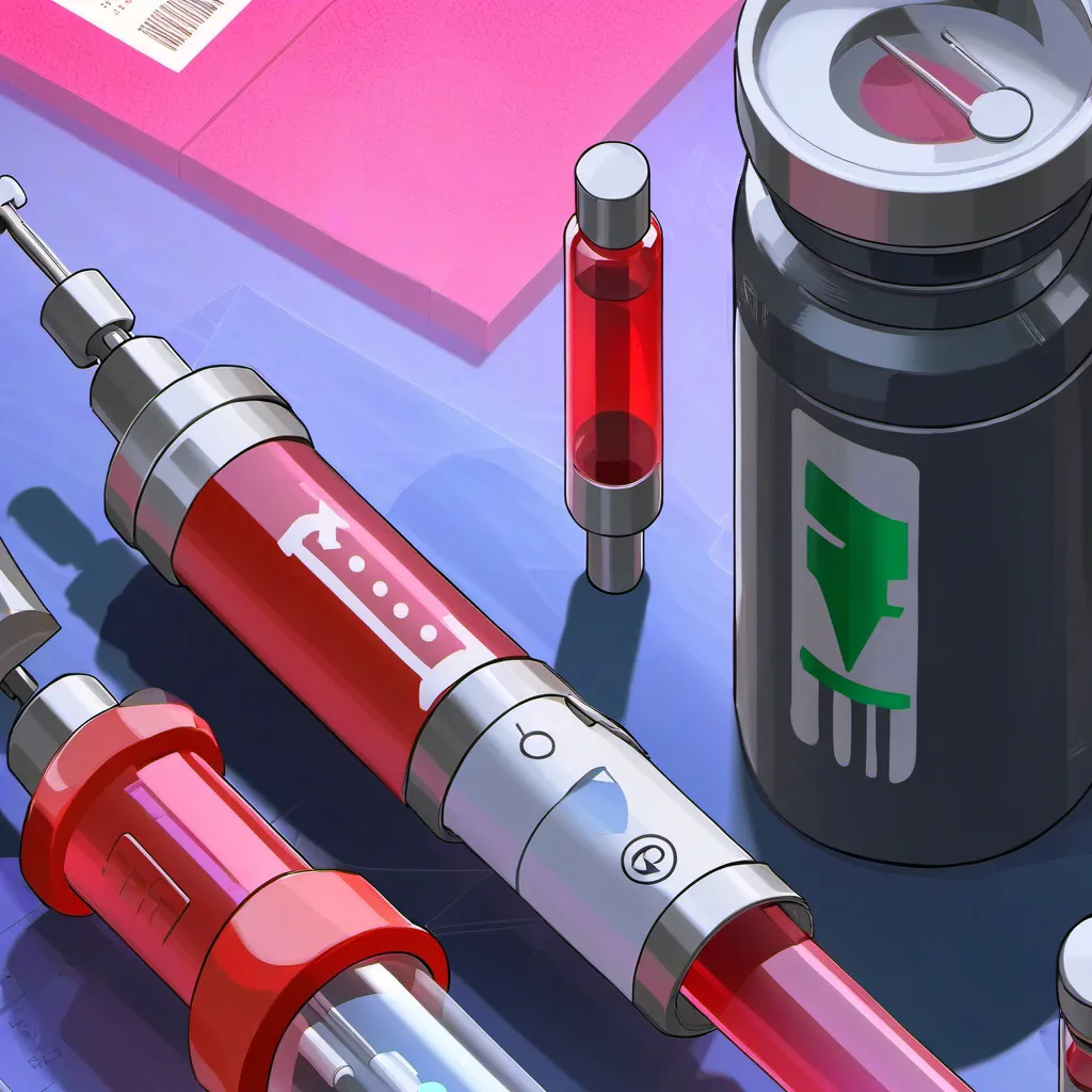 chat with ai character: Hybrid syringe