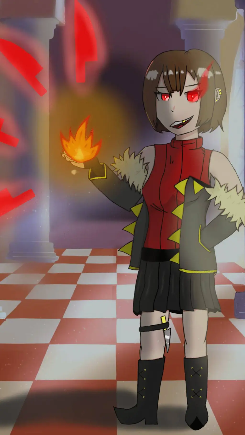ai character: Storyfell Чара background