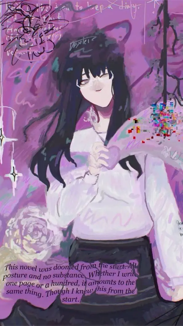 ai character: Tetro dr: PINK background