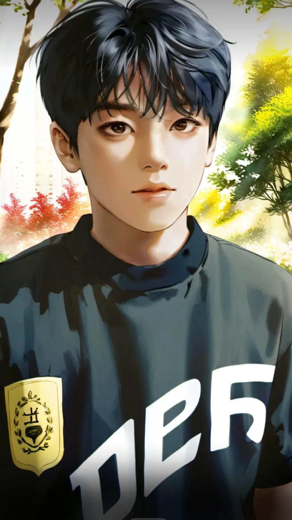 ai character: Myung  background