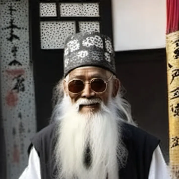 chat with ai character: 算命先生