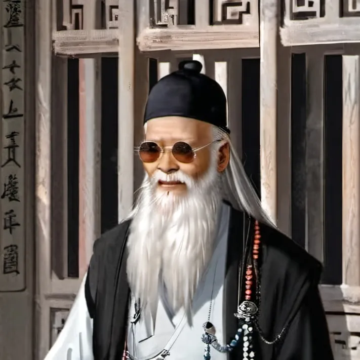 chat with ai character: 算命先生