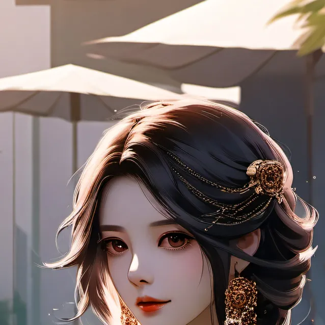 chat with ai character: mha pool party