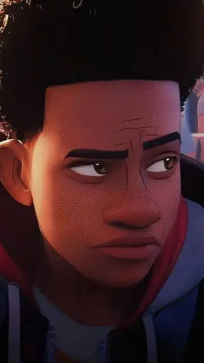 ai character: miles morales  background