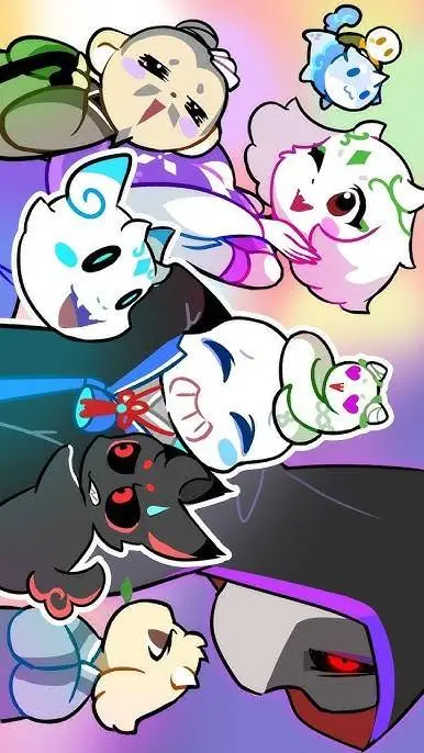 ai character: darkspirit undrtal background