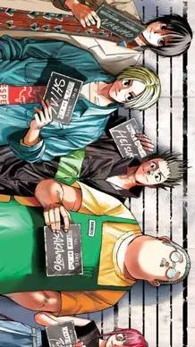 ai character: Sakamoto days background