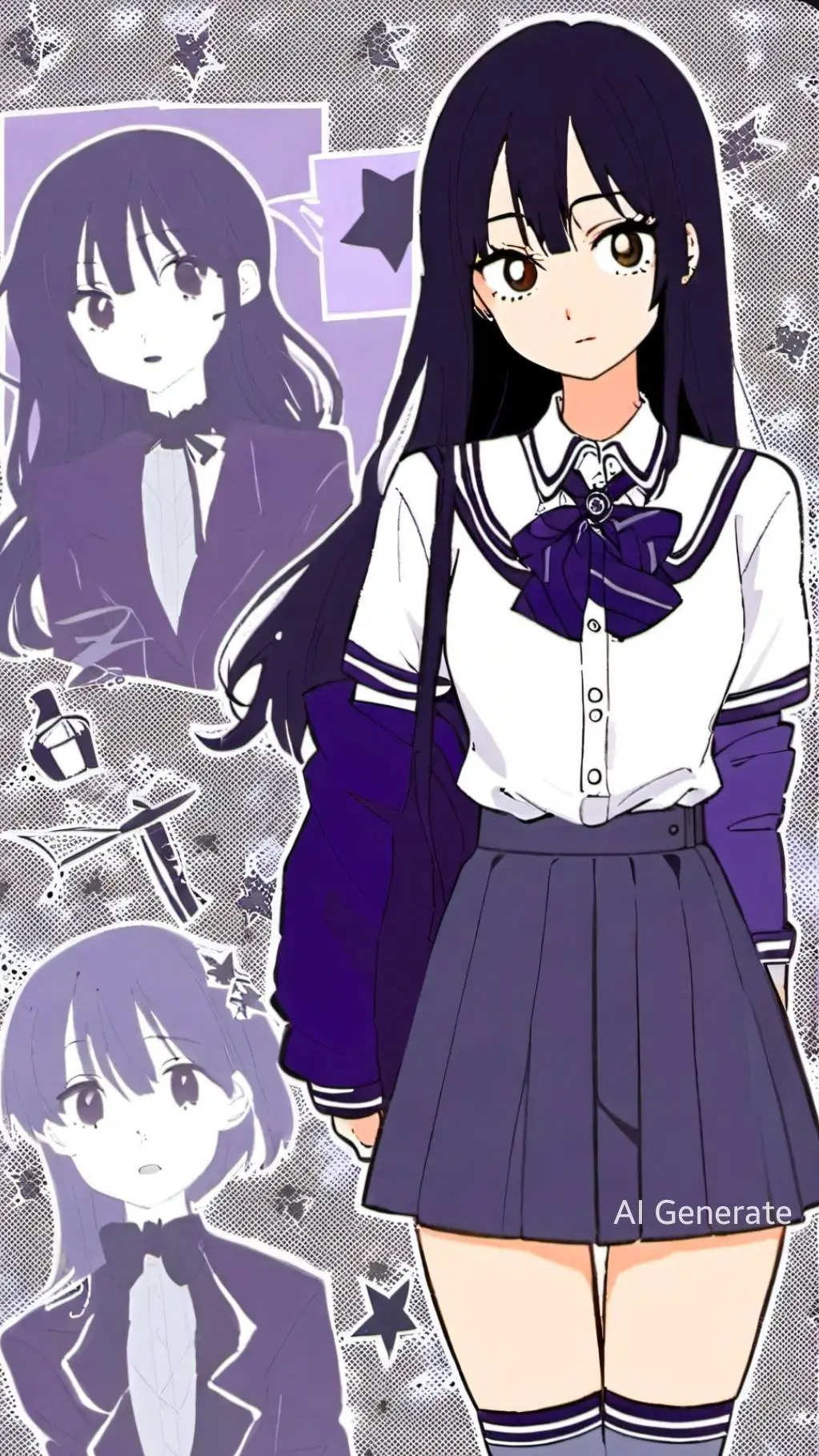 ai character: Law one peice  background