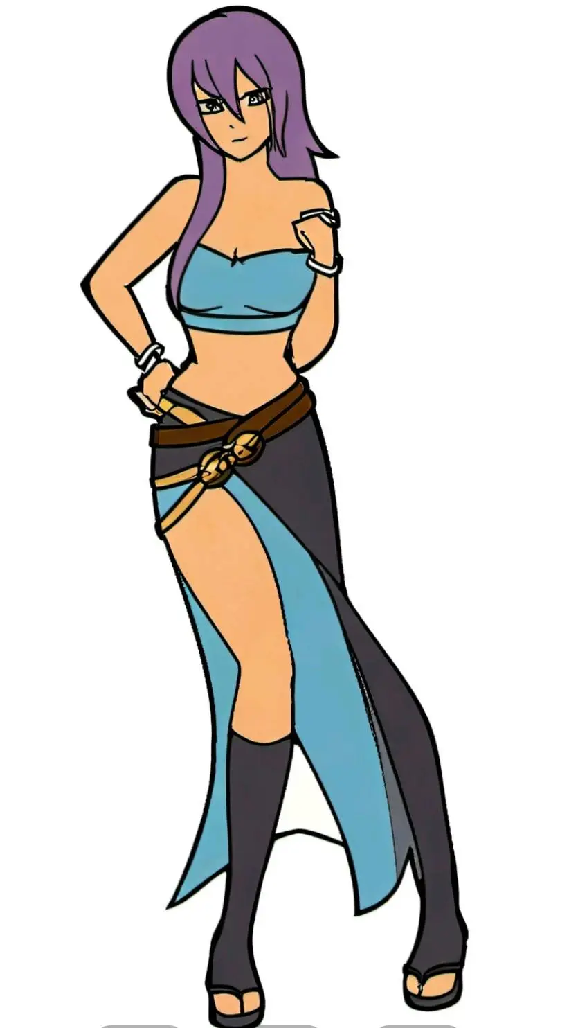 ai character: One Piece background