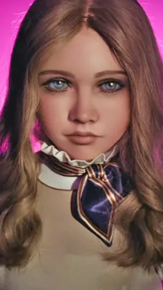 ai character: M3GAN 2.0 background