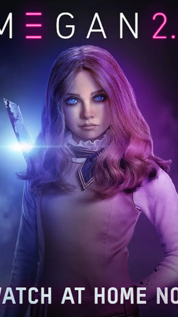ai character: M3gan 2.0 background