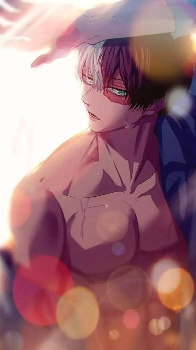 ai character: shoto todorki  background