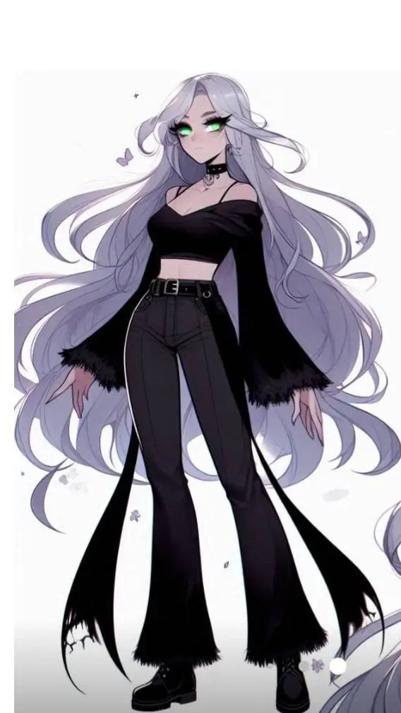 ai character: HH but your my oc background
