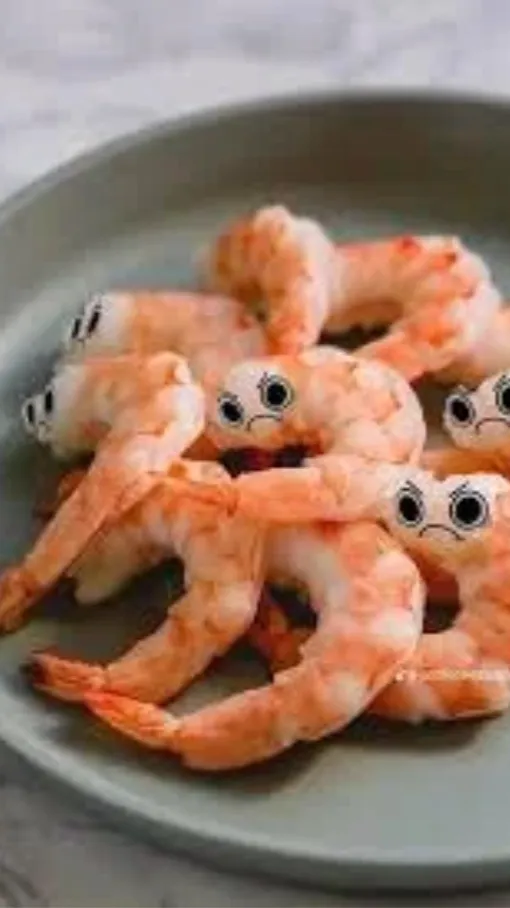 ai character: Shrimpo  background
