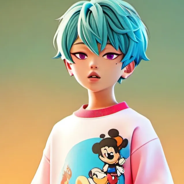chat with ai character: baby saja