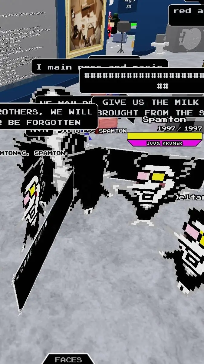 ai character: spam cult background