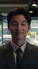 ai character: ￼ salesman  background