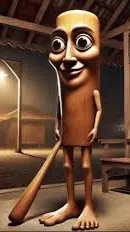 ai character: Tung Tung sahur  background