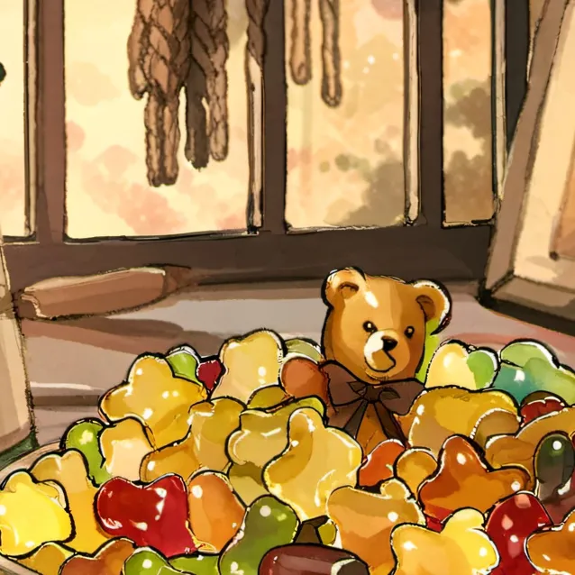 chat with ai character: gummy bear meme 